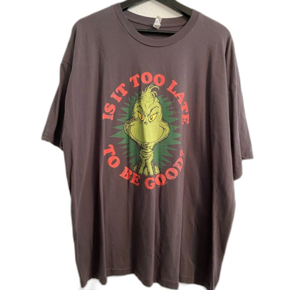 Gray Grinch Graphic T-Shirt 3x ub1-8 - Picture 1 of 7